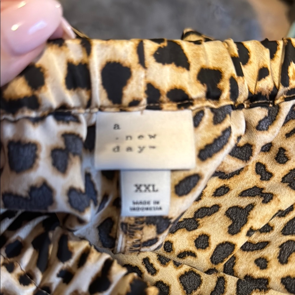 Leopard Print Pants A New Day - Picture 3 of 9